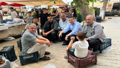 Başkan Olgun’dan Adıyaman Semt Pazarı’na samimi ziyaret