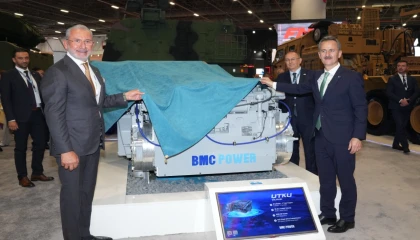 BMC yeni askeri araçlarıyla fuara damga vurdu