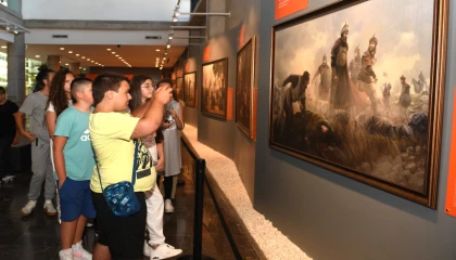 Bosnalı öğrenciler Bursa Osmangazi’ye hayran kaldı