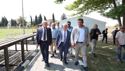 Bursa Mustafakemalpaşa Stadı sil baştan yenilendi