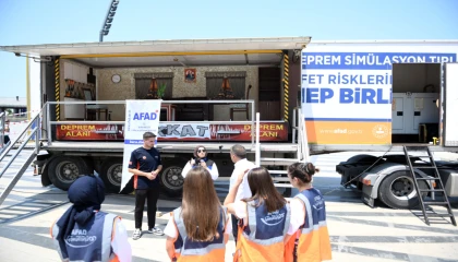 Bursa Osmangazi’de gerçek gibi deprem eğitimi