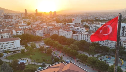 Bursa Yıldırım’da 15 Temmuz coşkusu bayraklarla yaşandı