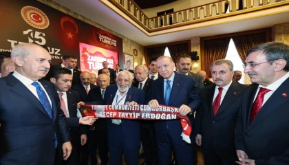 Cumhurbaşkanı Erdoğan: 15 Temmuz, milletin şanlı destanıdır