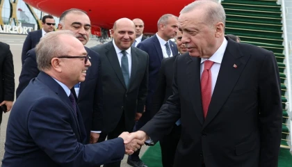 Cumhurbaşkanı Erdoğan Azerbaycan’da