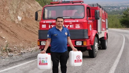 Denizli Büyükşehir’den yangınla mücadelede yeni hamle