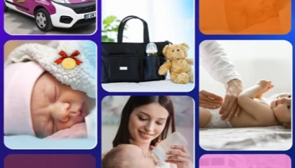 Denizli’de anne ve bebeğe tam destek