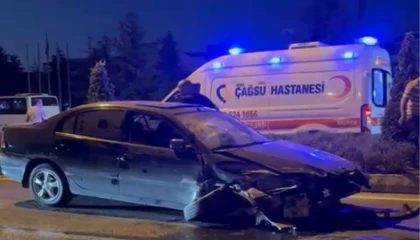 Düzce’de trafik kazası: 1 yaralı