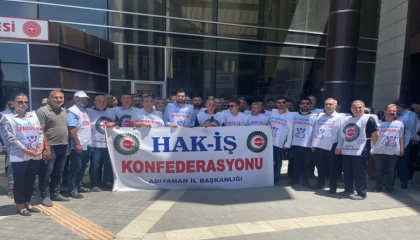 HAK-İŞ’ten 81 ilde tek yürek oluyor