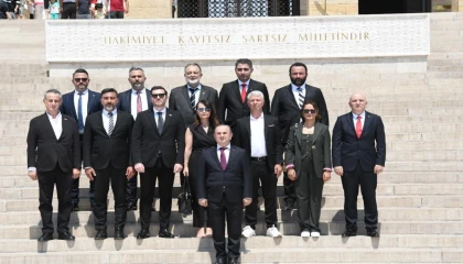 IBIA’dan Anıtkabir’e ziyaret