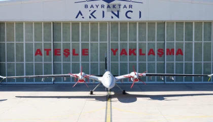 Jandarma’nın ilk ’AKINCI İHA’sı envanterde