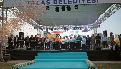Kayseri Talas’ta millet bahçesine kavuştu