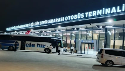Kocaeli Gölcük Terminali’nde ilk sefer İzmir’e