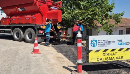 Kocaeli’de güvenli ve konforlu yollar için hızlı müdahale