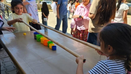 Malatya’da öğrenciler hem öğreniyor hem eğleniyor​​​​​​​