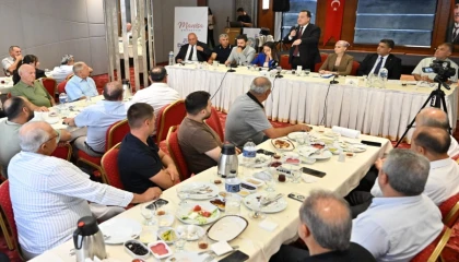 Manisa Şehzadeler’de muhtarlar buluşması
