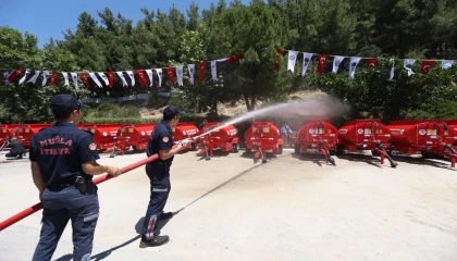 Muğla Büyükşehir yangın filosunu güçlendirdi