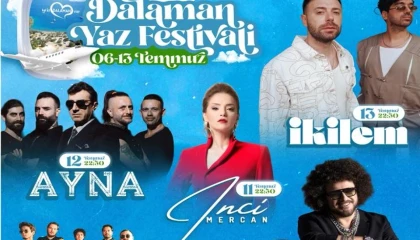 Muğla’da Dalaman yaz festivali başlıyor