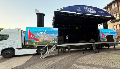 Ordu’da ‘Sevgi Tırı’ yolculuğa başlıyor
