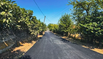 Sakarya Karasu’da bir mahallenin ulaşım hattı daha yenilendi