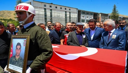 Şehit Uyanık’a Bitlis’te son görev