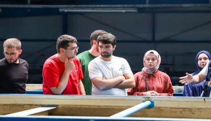 Tıp Fakültesi son sınıf öğrencileri suyun serüvenini yerinde inceledi