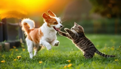 Yaz sıcağında kedi ve köpek sağlığı için karışık besleme önerisi