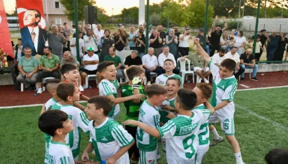 Yıldız Cup 2025 Futbol Turnuvası’nda kupalar sahiplerini buldu