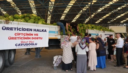 Alın teri ziyan olmadı, sofralara ulaştı