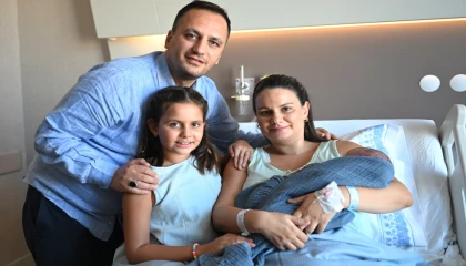 Başkan Eşki, ikinci kez baba oldu