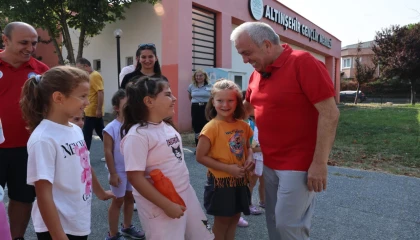 Bursa Nilüfer’de çocuklara spor aşısı