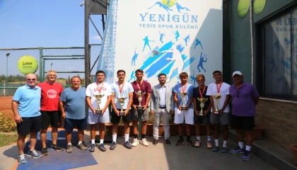 Bursa Nilüfer’de tenis heyecanı sona erdi