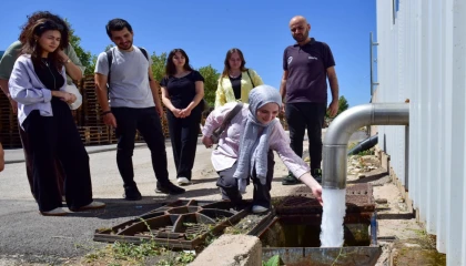 Bursa’da suyun hikayesini kaynağında öğrendiler