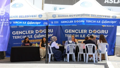 Bursa’da üniversite tercihlerine Büyükşehir rehberliği... 11 ilçede 18 farklı nokta planlandı