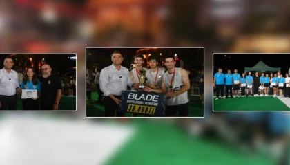 Büyük heyecana sahne olan sokak basketbolu sona erdi