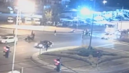 Düzce’de yayaya motosiklet çarptı: 1 yaralı