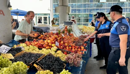 Gebze Zabıtası’ndan pazaryerinde rutin denetim