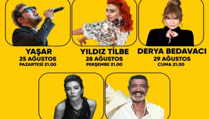 Harbiye’de yaza veda: Dev kadro sahnede