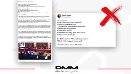 İletişim’den ‘Milli Dayanışma’ açıklaması