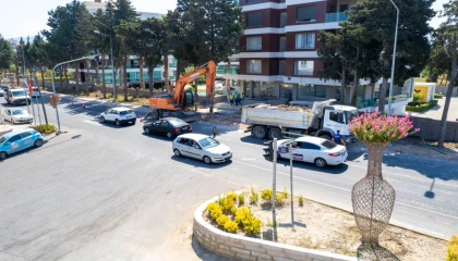 İzmir Güzelbahçe’de ana arterler yenileniyor