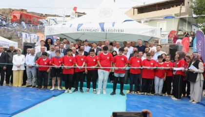 Kayseri Melikgazi’den gençlere yeni spor okulu