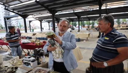 Kayseri Talas’ta antikacılar buluştu