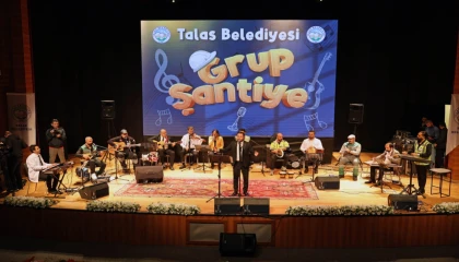 Kayseri Talas’ta yaz akşamları daha renkli