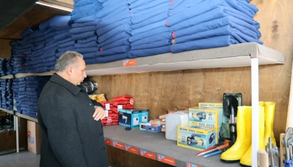 Kayseri Talas’tan örnek acil durum konteynırı