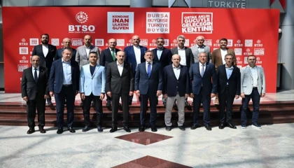 Kayseri Ticaret Odası’ndan BTSO’ya ziyaret