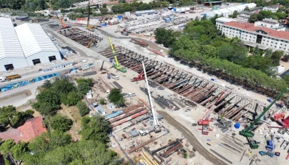 Kocaeli’nde metro tünelini açacak dev köstebekler geldi!