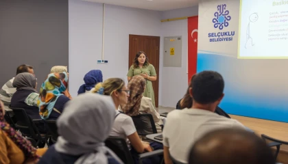 Konya SAGEM’de olumlu ebeveynlik becerileri anlatıldı