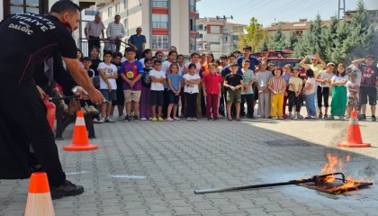 Malatya Büyükşehir’den semt konaklarında afet bilinci eğitimi