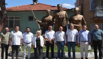 Manisa Büyükşehir Komisyon Üyeleri Demirci’yi gezdi