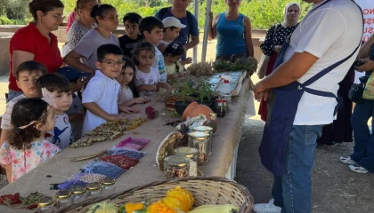 Miniklere doğadan sofraya tarım eğitimi