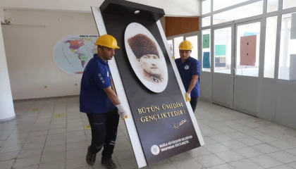 Muğla’da okullar yenileniyor, değerler yaşatılıyor